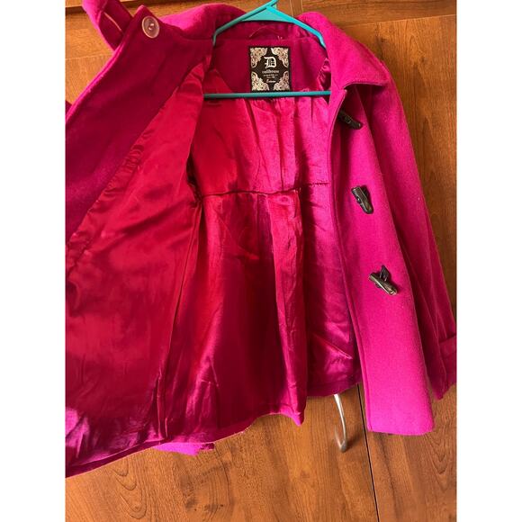 Dollhouse Wool blend jacket Magenta Pink Size XS - Picture 4 of 5